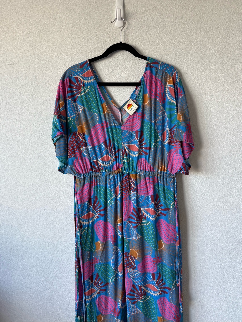 Farm Rio Seashell Cover-Up Maxi
Dress - Picture 5 of 10